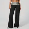 [En Stock] Conjunto Deportivo Transfronterizo Secado Rápido Ropa de Yoga Felpa Cepillada Falso Dos Piezas Moda Fitness Lunares Levanta Glúteos Cintura Alta