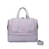 Bolsa de Viagem Expansível Feminina Grande Capacidade Armazenamento de Viagem de Curta Distância Bolsa de Bagagem Portátil Leve Cross-Body Esportiva Fitness