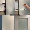 Película de Vidrio Óptico Xinuo Súper Blanca Baño Cocina Puerta Corredera Mampara Ventana Pegatina de Vidrio Esmerilado Otro