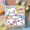 Lote de pintura a óleo digital infantil DIY pintura a óleo pintada à mão animação de desenhos animados pintada à mão preenchida pintura a óleo acrílica