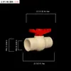 Válvula de PVC conexões para torre de água válvula de plástico rosca interna válvula de plástico octogonal conector de torre de água Luokou