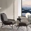 Conjunto de Mesa de Centro e Cadeiras de Rattan para Exterior Três Peças Pátio Jardim Ar Livre Varanda Lazer Corda Cadeira Sofá Individual