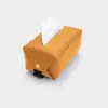 Fábrica de Origem Caixa de Lenços de Couro para Carro, Caixa de Lenços para Carro, Bolsa de Papel para Carro, Caixa de Lenços Criativa para Carro