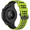 Para Pulseira Huawei Watch GT5 Keep Watch Pilot1 Universal Três Furos Bicolor 22MM