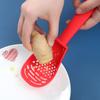 Cuchara de Cocina Multifuncional para Moler, Cocinar, Machacar, Escurrir, Colador, Moler Jengibre y Ajo, Cuchara para el Hogar para Machacar Papas, Prensa para Papas, Cuchara para Arroz