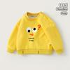 Primavera e outono baby sweater boys' tops primavera roupas de bebê meninas longo- manga comprida t- shirt das crianças novas roupas bonitas