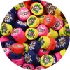 Fatias Coloridas de Argila Macia Desenhos Animados de Frutas Letras em Inglês Perfuradas Conjunto de Argila Macia Material de Argila Macia para Pulseira