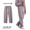 Pantalones Casuales Pesados de Otoño e Invierno para Hombre Isla Cai Xiang, Unisex Estilo Callejero Americano con Cordón Forrados de Forro Polar Pierna Recta Pantalones Deportivos para Hombre