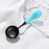 Colher de plástico tipo B para selo de cera antiaderente, ferramenta de aquecimento para selo de cera, colher para selo de cera antiaderente e fácil de limpar