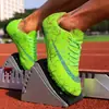 Zapatos con Clavos, Zapatillas de Correr Medias y Cortas para Estudiantes Hombres y Mujeres, Examen de Ingreso a la Preparatoria, Examen Físico, Competencia Deportiva de Atletismo, Carrera, Salto de Longitud, Venta al por Mayor de Zapatos de 8 Clavos