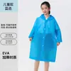 Capa de chuva descartável portátil infantil para meninos e meninas, com espaço para mochila, especialmente projetada para alunos do ensino fundamental