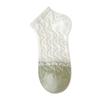 Calcetines calcetines de mujer calcetines de primavera y verano calcetines de verano delgados calcetines de tobillo con talón antideslizante estilo corte calcetines blancos lindos anti-pilling