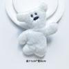 Adornos de muñeco de oso de peluche de dibujos animados, oso de peluche, lindo, bolso, broche decorativo, colgante de muñeco de pareja, celebridad de Internet