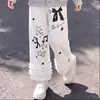 Novo Conjunto de Primavera e Outono para Meninas Mais Velhas: Conjunto de Duas Peças: Jaqueta de Manga Longa Estilo Coreano com Renda Elegante e Calça Casual