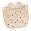 Babero de Gasa en Forma de U para Bebé Impermeable Toalla para Saliva Suministros para Bebé y Mamá para Niños Babero con Bolsillo para Arroz al por Mayor