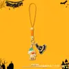 Colgante de Dibujos Animados de Halloween Transfronterizo Calavera Calabaza Fantasma Colgante para Bolsa Lanyard Llavero Regalo Pequeño para Eventos