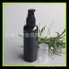 Frasco de loção preto de 100ml frasco pump de pó frasco de pressão frasco sub-frasco bico de pato frasco de leite de essência de 100ml frasco bico de pássaro