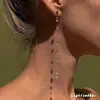 Collar con Cuentas Reveladoras de Hielo Frío Pendientes Diseño de Nicho Estilo Normcore Collar de Gota de Agua de Gama Alta Gotas de Rocío Matutino