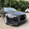 Adecuado para Audi A6 C7 versión estándar temprana 2012-2015 labio delantero, alerón delantero, kit de carrocería pequeño, modificación transfronteriza