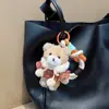 Chal Estilo Coreano terry Llavero de Oso Muñeca Linda Linda Colgante para Bolso Muñeca Linda Colgante Terminado para Mujeres