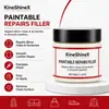 Creme Reparador de Couro Liso KineShineX 60g Preenche Pequenos Furos, Arranhões e Rachaduras, Adequado para Móveis e Sofás