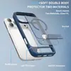 Estojo Magnético 2 em 1 para Celular Apple 18 Pro Max Aplicável em Fronteiras com Suporte Conjunto Atacado Amazon