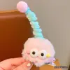 Presilha de Cabelo Fofa de Bola de Carvão Torcida Antena Boneco Feio Dopamina Menininha Presilha de Cabelo Acessórios de Cabelo Atacado Transfronteiriço