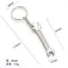 Ferramenta de simulação chaveiro ao ar livre multi-função chave de metal chaveiro criativo vernier paquímetro pequeno presente personalização