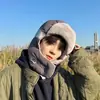 Gorra de Invierno Lei Feng para Hombre, Unisex Invierno Hombres Máscara a Prueba de Frío del Noreste para Ciclismo y Bicicletas Eléctricas, Gruesa Cálida y a Prueba de Viento