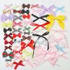 Stock Disponible Accesorios de Moño Pequeño de 3 mm Productos Semi-Terminados para Manualidades Tejido Accesorios para Uñas Accesorios para el Cabello de Cinta Corbata de Moño