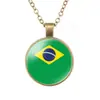 Collar de Independencia Transfronterizo Nuevo 2026, Unisex Creativo Versátil Retro Hip-Hop Colgante de Aleación Cadena para Clavícula