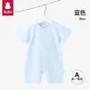 PromoçãoMacacão Bebê Recém-Nascido 100% Algodão Puro Unissex Roupas de Bebê Estilo Verão Fino Macacão Curto
