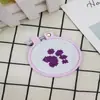 Llavero pequeño para niños hebilla de mochila bolsa material bolsa material para punto de cruz gatito zorro pequeño