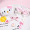 Novo Broche Fofo de Pelúcia Gato KT Acessórios Charms para Crocs Flores para Sapato Acessórios de Cabelo Presilhas de Cabelo Joias Artesanais DIY