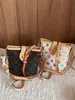 Bolso transfronterizo para mujer, bolso clásico con monograma de papas fritas, bolso de hombro y cruzado para teléfono, ligero, simple, versátil, bolso de lujo ligero para mujer