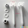 Base de parafuso de assento de vaso sanitário antigo acessórios de tampa de vaso sanitário trava de fundo retangular fixação de montagem inferior porca de fixação haste de parafuso redonda de plástico