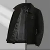 Chaqueta Estilo Papá para Primavera y Otoño para Hombres de Mediana Edad y Mayores, Chaqueta Fina de Chenilla Casual de Negocios, Ropa para Hombres de Mediana Edad