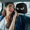 Funda de Reposacabezas Popular Transfronteriza de Temu con Estampado de Coche Elástica Dibujo Animado Diablo Cubierta de Almohada para Coche Cuatro Estaciones Comercio Exterior Pegatina Personalizada