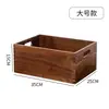 Mesa de Centro de Escritorio de Madera de Nogal Caja de Almacenamiento Caja para Llaves de Oficina Joyería Caja de Almacenamiento para Papelería Entrada Misceláneos Llaves Botanas