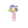 Clip de Papel de Marcador de Página de PVC de Calavera Lindo Dibujo Animado Clip de Paginación Decoración diy Aguja de Diferencia Papelería Estudiante Transfronterizo