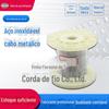 Fornecimento 304 estrutura de cabo de aço inoxidável 7 * 19 diâmetro 14mm 316 corda de aço pendurada corda de elevação