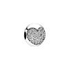 Pangadora Plata Esterlina S925 Original Pulsera Hueso de Serpiente Clip Fijador de Cuentas Pulsera de Cuentas Sueltas Hebilla de Posicionamiento Amuleto de Cuentas