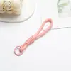 Llavero Corto Cordón Accesorios Bolsa Muñeca Cordón Anticaída Teléfono Cordón Botella de Agua Correa Cuerda Cuerda Tejida Colorido