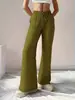 Amazon Europeia e Americana 2025 Moda Feminina Primavera e Outono Rosa Xadrez Solto Gravata Calça Xadrez Casual Calças Casuais Japonesas e Coreanas