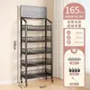 Prateleira de Armazenamento de Lanches de Múltiplos Camadas Prateleira de Supermercado Prateleira Móvel de Loja de Conveniência Cesta Inclinada Prateleira de Armazenamento de Brinquedos Domésticos