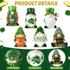 Artesanías del Festival Irlandés Personalización Gnomos de Jardín Adornos de Resina Decoraciones de Festival de Escritorio Personalizado
