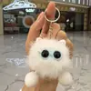 Popular Imitação de Pelo de Coelho Bolinha de Carvão Elfo Bolsa Fofa Pingente Brinquedo de Pelúcia Chaveiro de Carro