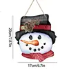 Transfronterizo Temu Popular Decoración del Hogar Elementos Navideños de Invierno Celebración Navideña Cartel de Madera Cartel Decorativo Creativo