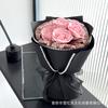 Flor de jabón comercio exterior mayoreo exportación rosas puesto 520 Día de San Valentín para enviar a su novia regalo de cumpleaños ramo de simulación