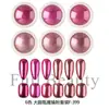 FULL BEAUTY Nuevo Polvo de Brillo para Uñas Transfronterizo 6 Colores Serie Rosa Espejo Mágico Polvo de Brillo Espejo Polvo para Uñas